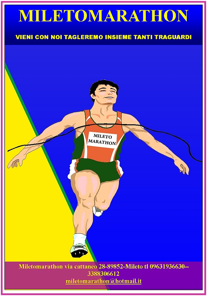 Locandina Miletomarathon